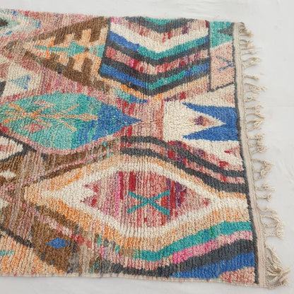 Bazna - Boujad 6x10 Berber Moroccan Rug Handmade | 6'20x10'24 Ft | 189x312 cm - OunizZ