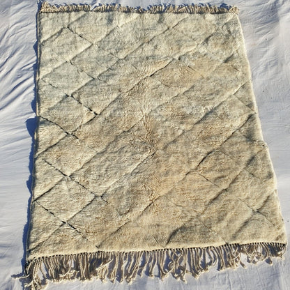 Customized Dilma | Moroccan Beni Mrirt Rug | 10’20x12’60 Ft| 100% wool handmade - OunizZ