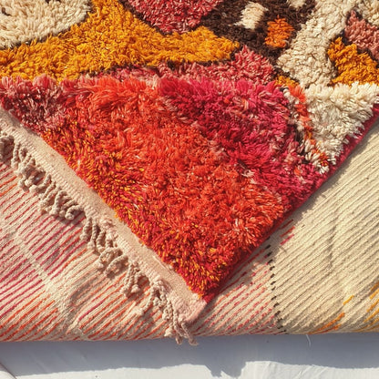 Mabia | Large Beni Mrirt Oversized Rug 10x13 ft Red Multicolored | 10'x13'19 Ft | 306x402 cm - OunizZ