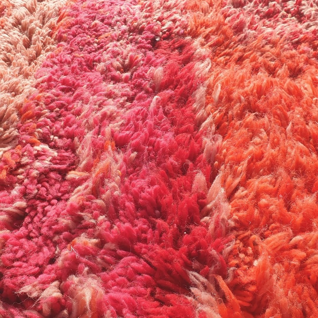 Mabia | Large Beni Mrirt Oversized Rug 10x13 ft Red Multicolored | 10'x13'19 Ft | 306x402 cm - OunizZ