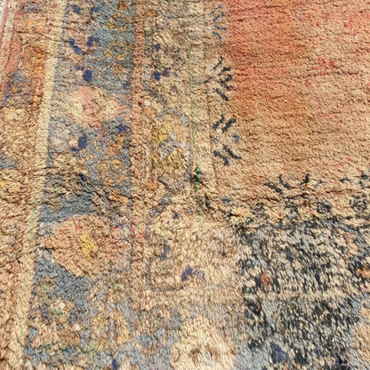 SHILUM | 16'4x9,5 Ft | 5x2,90 m | Moroccan VINTAGE Rabat Rug | 100% wool handmade - OunizZ