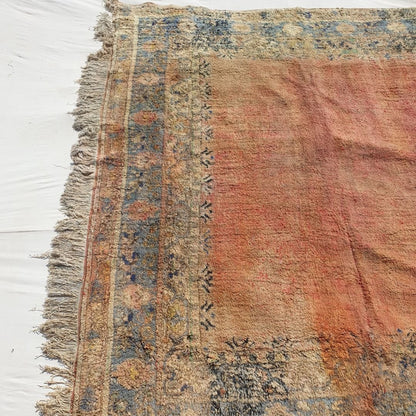 SHILUM | 16'4x9,5 Ft | 5x2,90 m | Moroccan VINTAGE Rabat Rug | 100% wool handmade - OunizZ