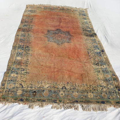 SHILUM | 16'4x9,5 Ft | 5x2,90 m | Moroccan VINTAGE Rabat Rug | 100% wool handmade - OunizZ