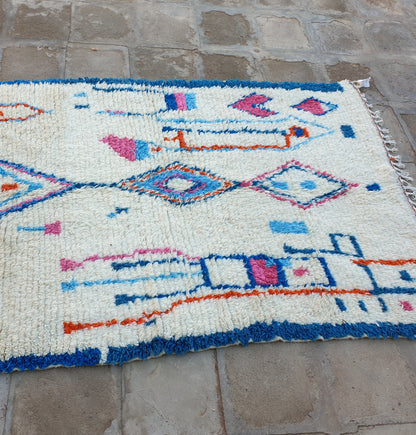 ZUNAGHA | Azilal Rug | 100% wool handmade in Morocco