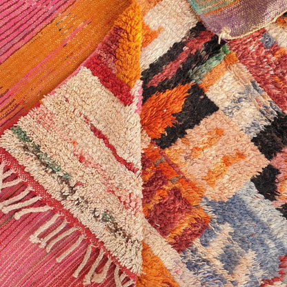 AZAKI | 9'5x6'3 Ft | 3x2 m | Moroccan Colorful Rug | 100% wool handmade - OunizZ