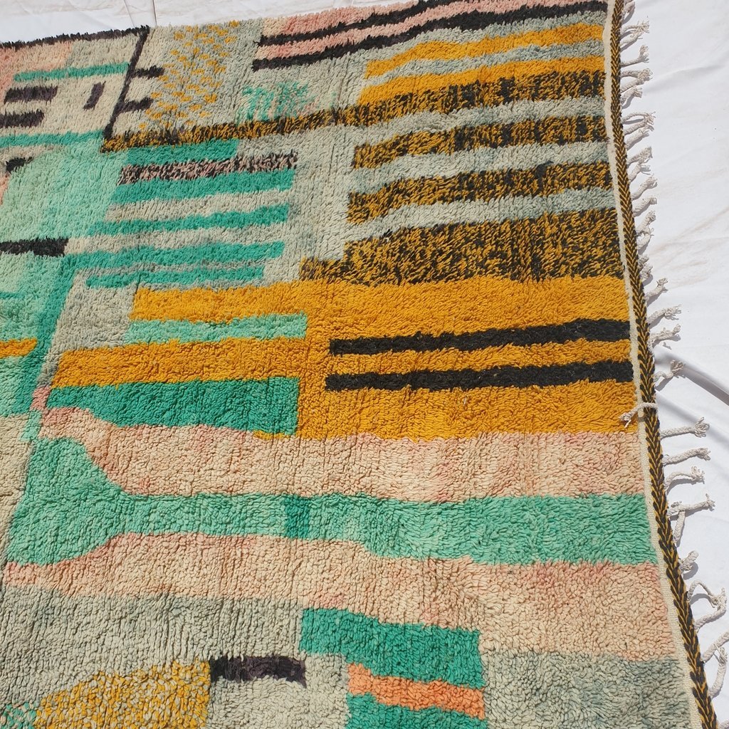 CUSTOMIZED GRANA | 3,16x2,4 m | Moroccan Colorful Rug | 100% wool handmade - OunizZ