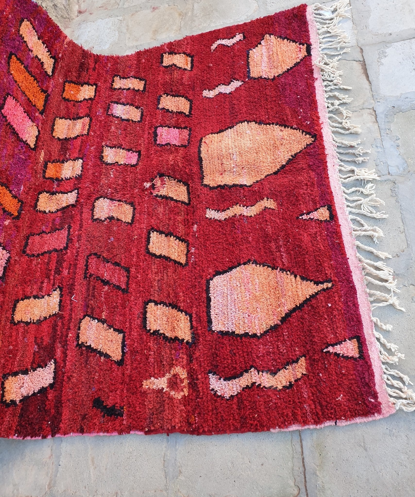 FARISA | Boujaad Rug | 100% wool handmade in Morocco - OunizZ