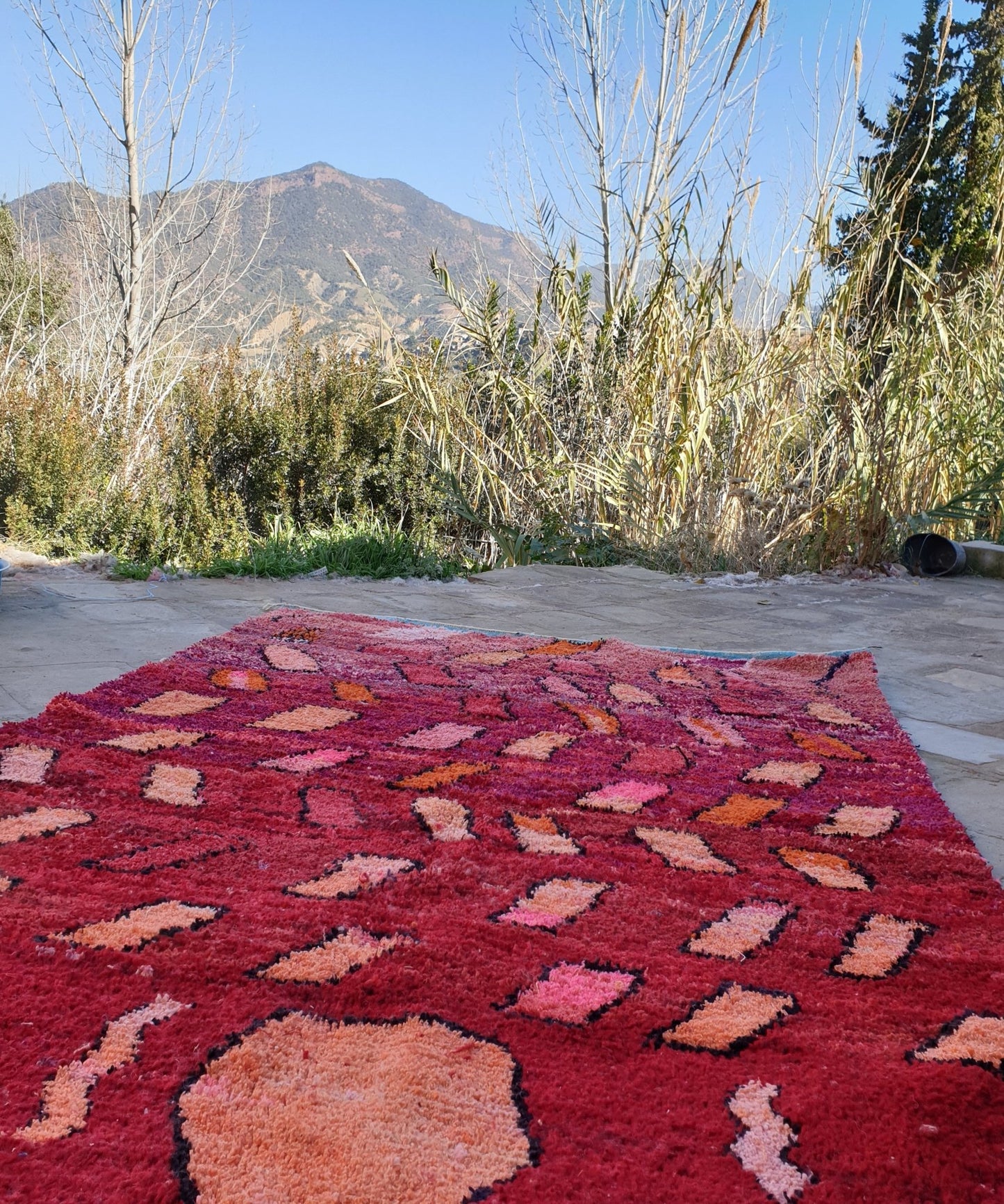 FARISA | Boujaad Rug | 100% wool handmade in Morocco - OunizZ