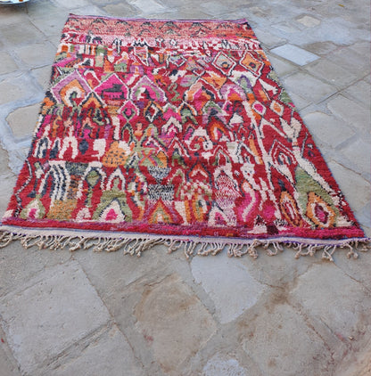 IHEMMA | Boujaad Rug | 100% wool handmade in Morocco - OunizZ