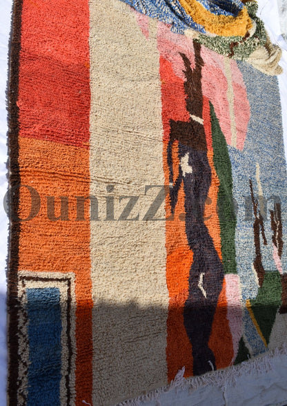 ISOUDA | Boujaad Rug | 100% wool handmade in Morocco - OunizZ