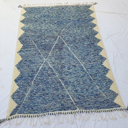 Lamaa | Moroccan Rug Beni Ourain | 9'74x6'56 Ft | 297x200 cm | 100% wool handmade - OunizZ