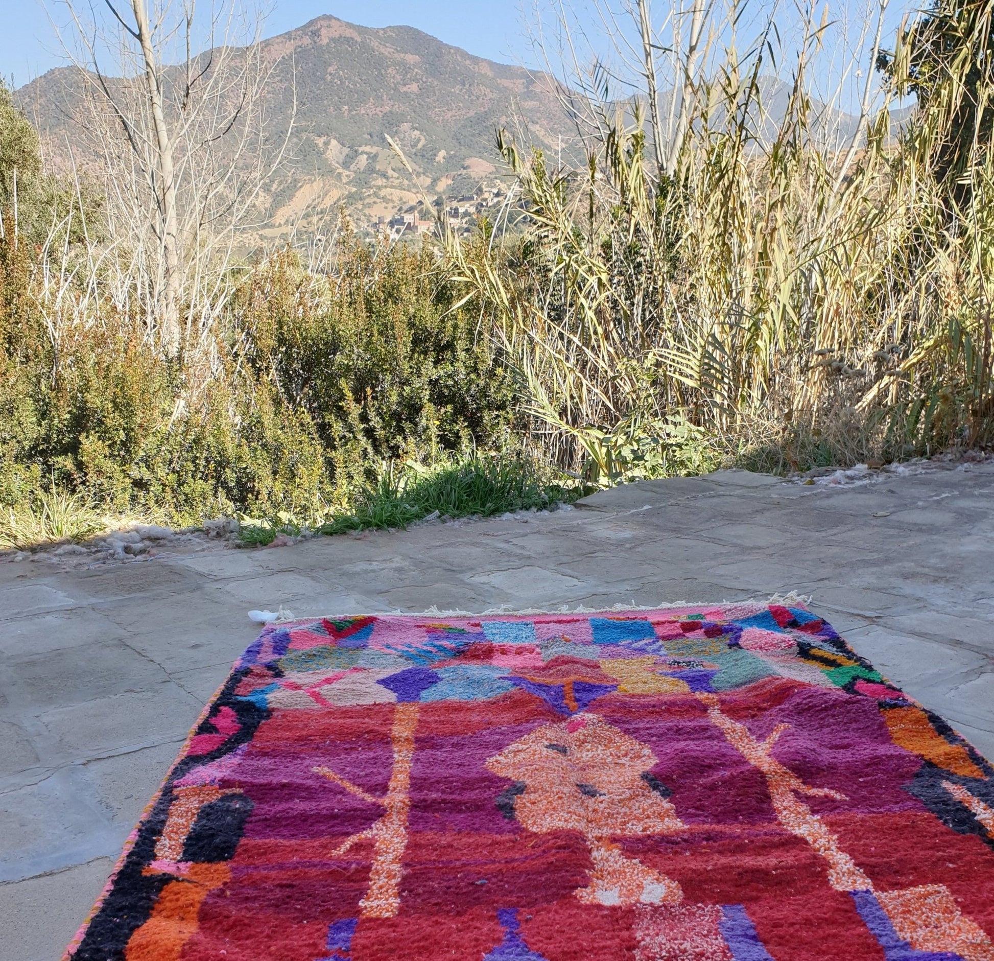 LUMSI | Boujaad Rug | 100% wool handmade in Morocco - OunizZ