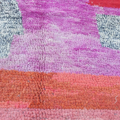 Maya - MOROCCAN RUG BOUJAD | Moroccan Berber Rug | Colorful Rug Moroccan Carpet | Authentic Handmade Berber Bedroom Rugs | 9'42x6'82 Ft | 287x208 cm - OunizZ