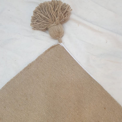 Moroccan Cotton cushions with pom poms - OunizZ