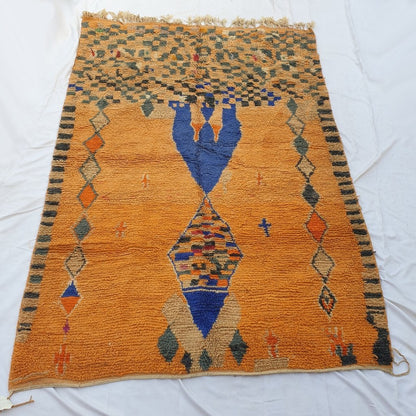 ORANJA | 9'4x6'6 Ft | 287x200 cm | Moroccan Colorful Rug | 100% wool handmade - OunizZ