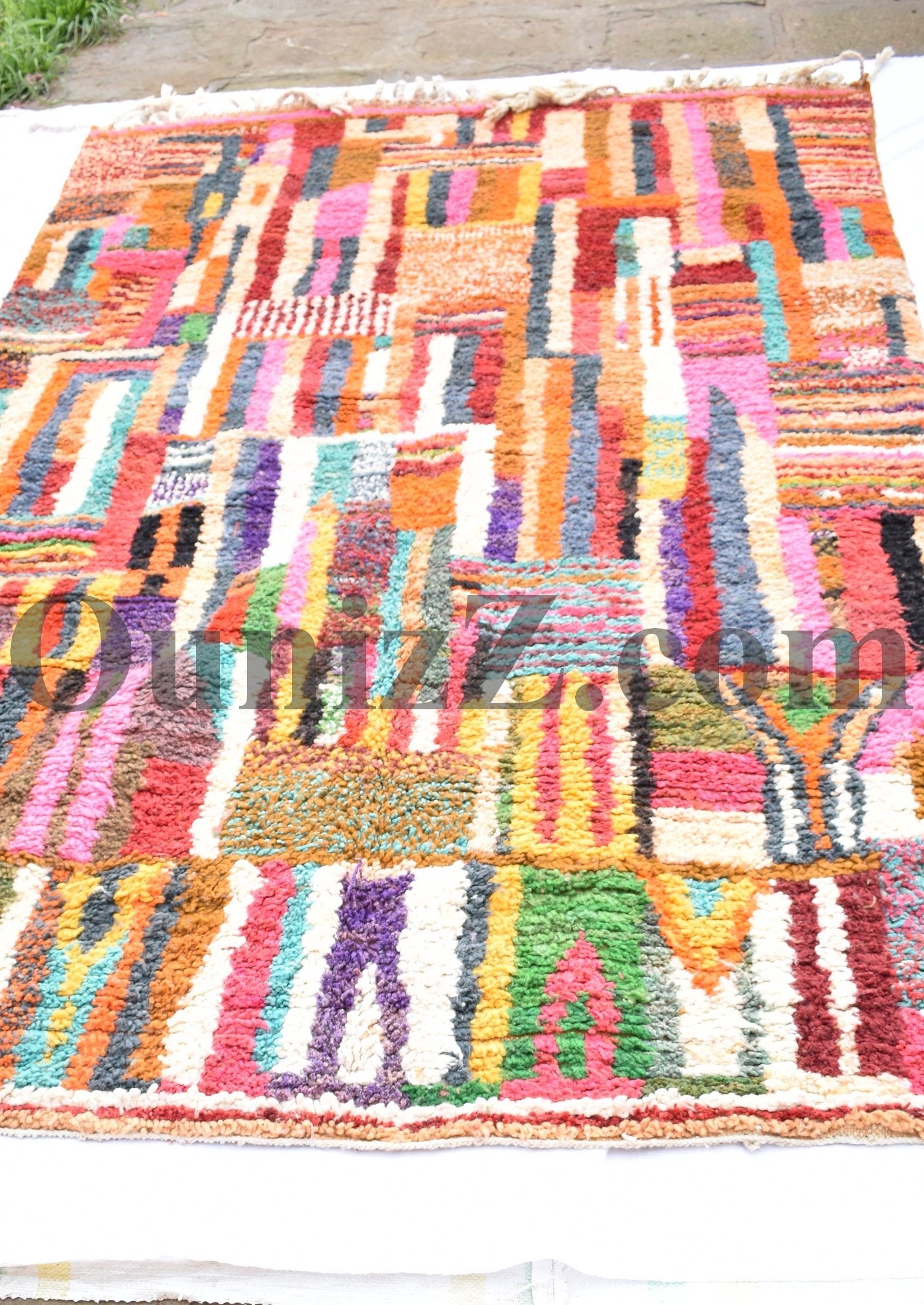 RIFO | Boujaad Rug | 100% wool handmade in Morocco - OunizZ