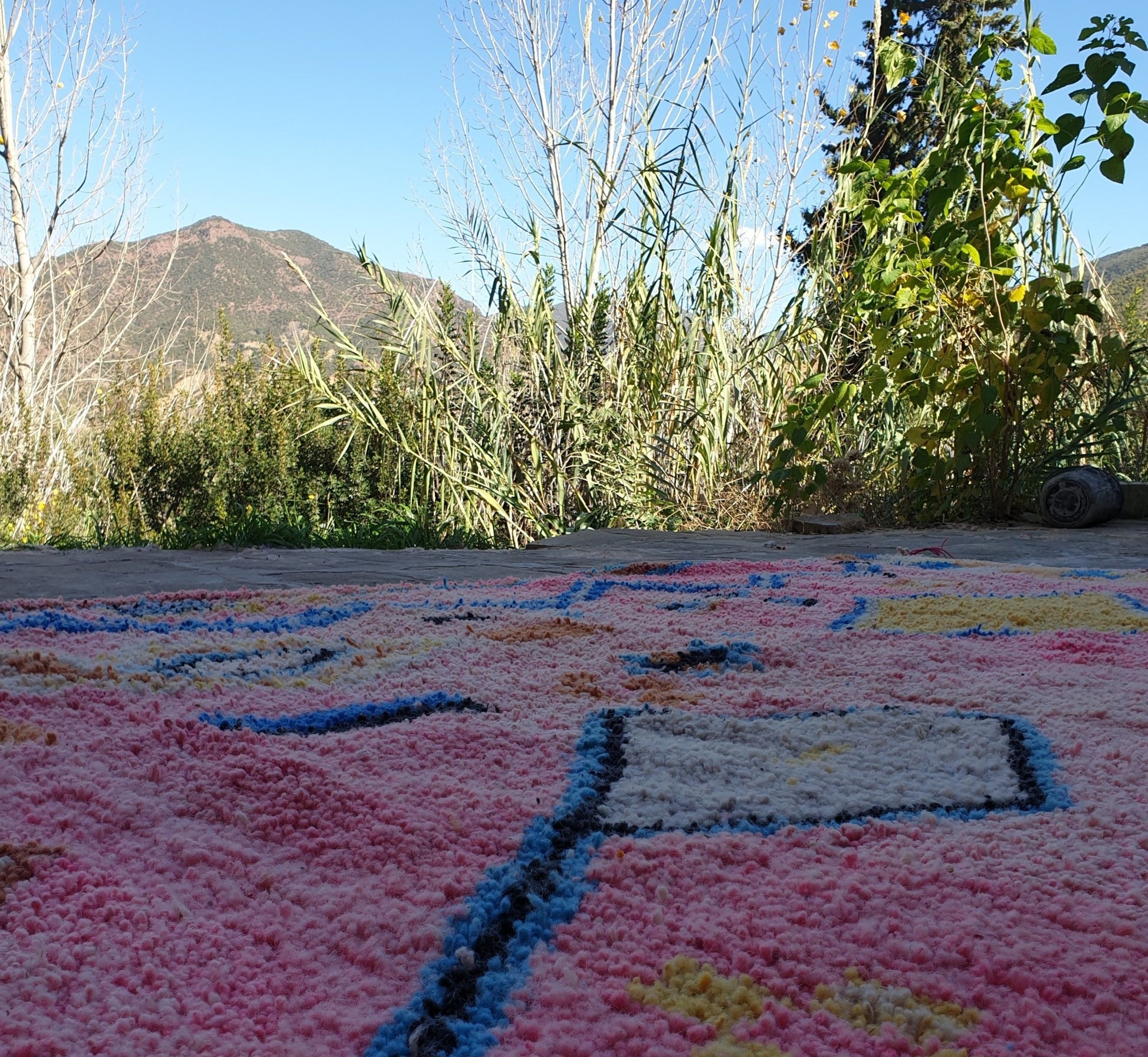 TADLA | Boujaad Rug | 100% wool handmade in Morocco - OunizZ