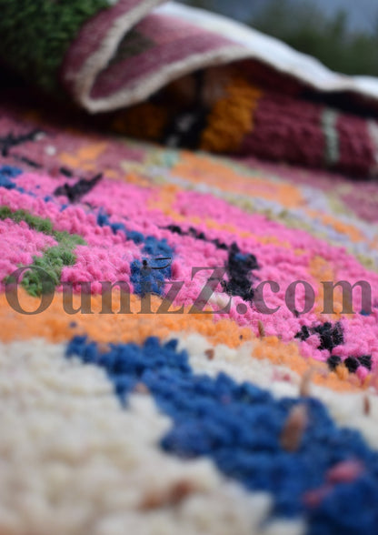 TADLAGHT | Boujaad Rug | 100% wool handmade in Morocco - OunizZ