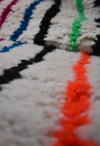 TAFIN | Azilal Runner | 100% wool handmade in Morocco - OunizZ