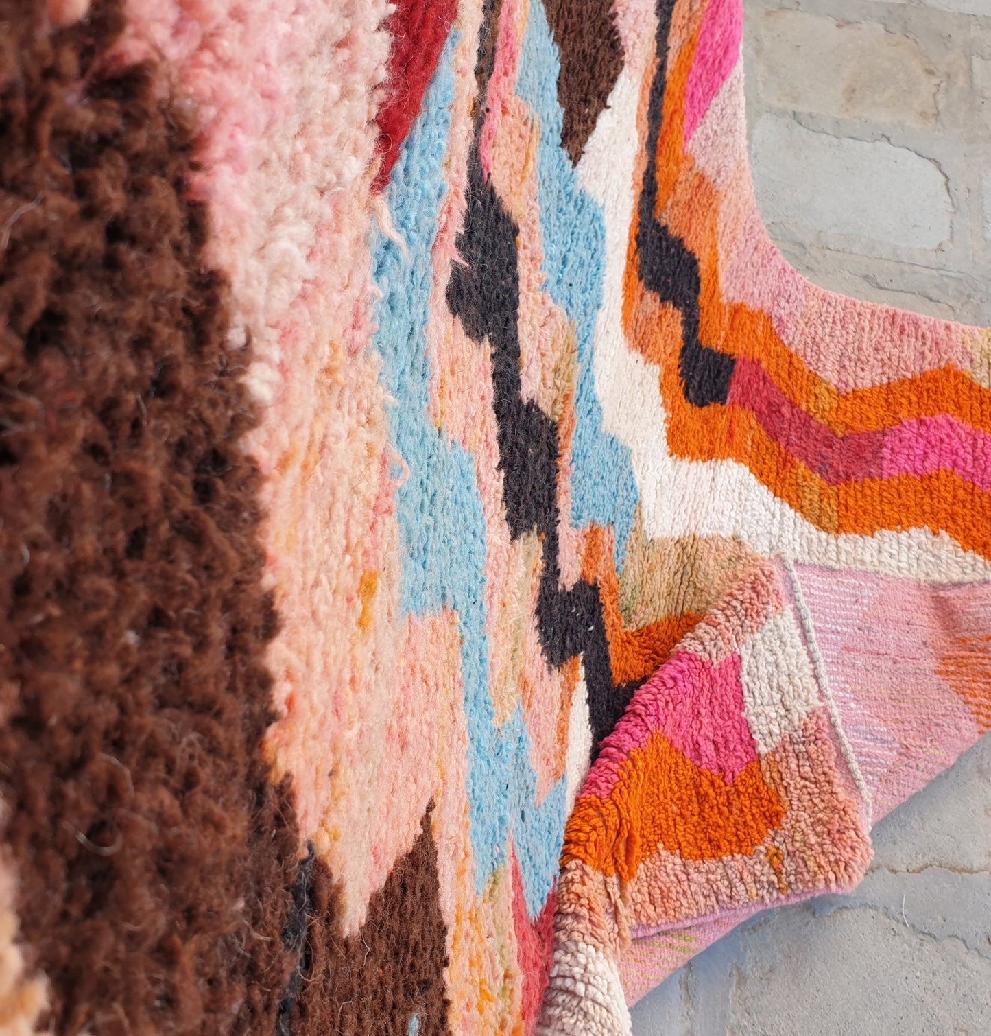 TARA | Boujaad Rug | 100% wool handmade in Morocco - OunizZ